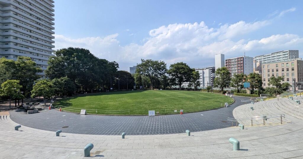 川口市・川口西公園の風景